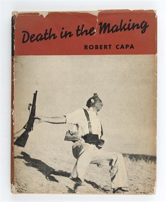 Lot 547 - [PHOTOBOOK] CAPA, ROBERT. Death in the Making....