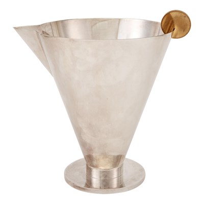 Lot 1050 - Novelty Ambrogio Pozzi Silver Plated Wine Cooler