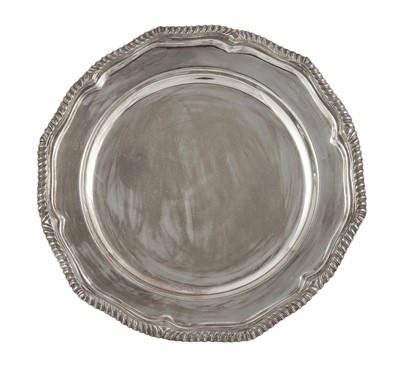 Lot 149 - Assembled George III Style Silver Plated Part Dinner Service