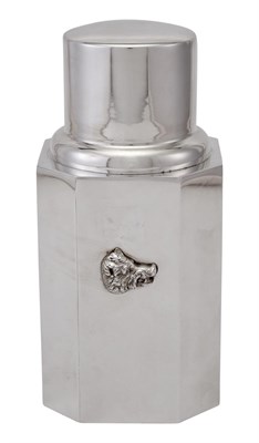 Lot 1035 - Christian Dior Silver-Plated and Glass Carafe