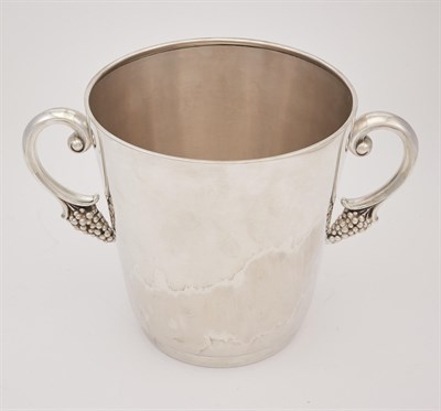 Lot 1064 - Continental Silver Wine Cooler