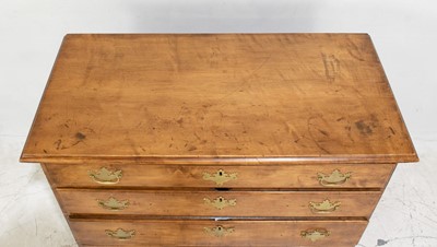 Lot 176 - Chippendale Maple Chest of Drawers