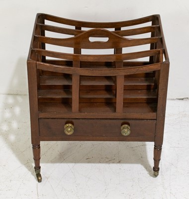 Lot 263 - Regency Mahogany Canterbury