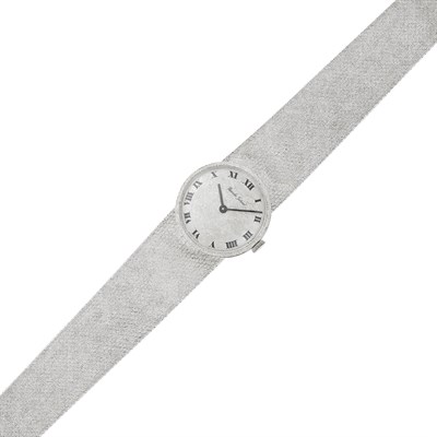 Lot 90 - Bueche Girod White Gold Wristwatch