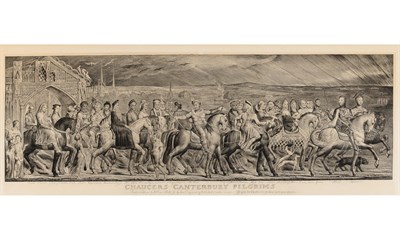 Lot 6 - William Blake (1757-1827) CHAUCER'S CANTERBURY...