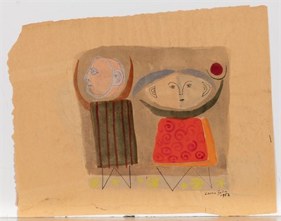 Lot 72 - Lorna Selim Iraqi/English, 1928-2021 Untitled,...