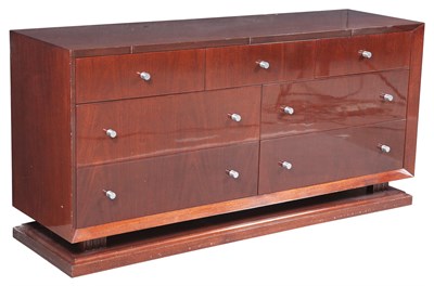 Lot 280 - Vicente Wolf Mahogany Seven-Drawer Chest of Drawers