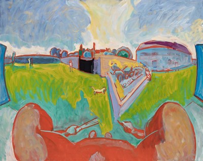 Lot 52 - Francis Hoyland British, b. 1930 Ticky Arrives...