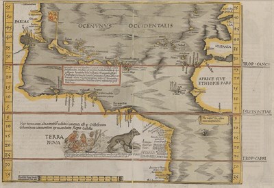 Lot 279 - FRIES, LORENZ Oceani Occidentalis Seu Terrae...
