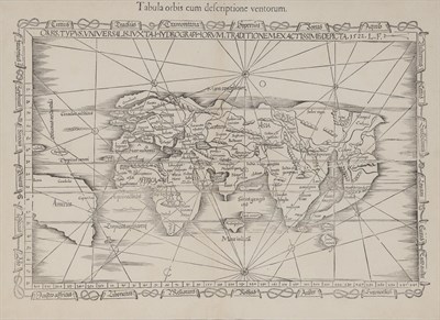 Lot 278 - FRIES, LORENZ Tabula Orbis cum descriptione...