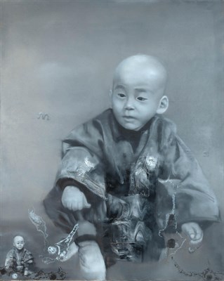 Lot 624 - Li Tianbing Chinese, b. 1974 Enfant avec les...