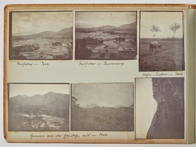 Lot 528 - [PHOTOGRAPHIC ALBUM-JAVA] An album containing...