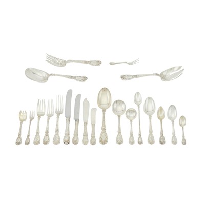 Lot 582 - Extensive Gorham Sterling Silver "Florentine" Pattern Flatware Service