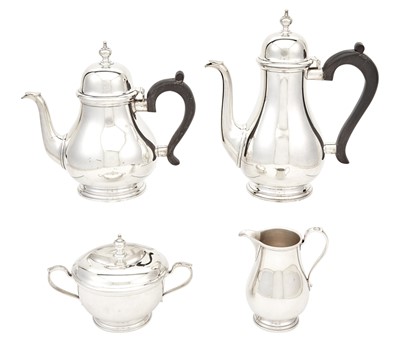 Lot 519 - Tiffany & Co. Sterling Silver Tea and Coffee Service