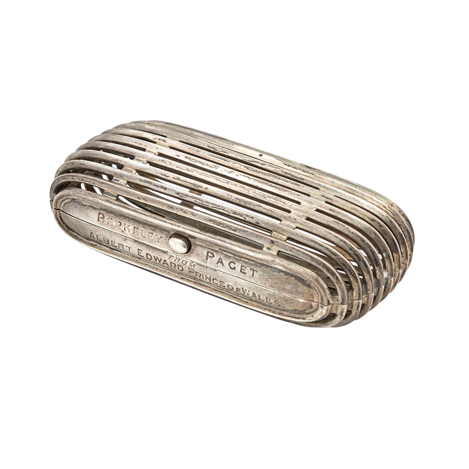 Lot 66 - Russian Royal Presentation Silver Cigarette Case