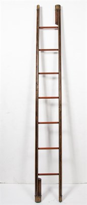 Lot 123 - Regency Style Leather and Mahogany Library...