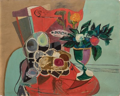 Lot 40 - Bernard Glasgow American, 1914-1986 Still Life...
