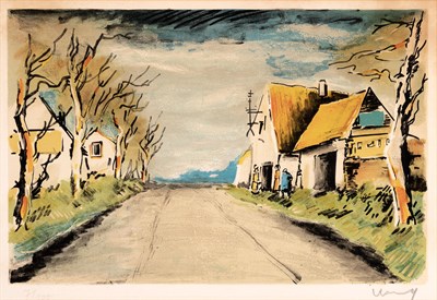 Lot 66 - Maurice de Vlaminck (1876-1958) LA ROUTE...