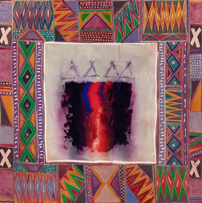 Lot 81 - Dick Jemison American, b. 1942 Recollection...