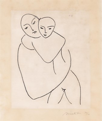 Lot 96 - Henri Matisse (1869-1954) VIERGE ET ENFANT...