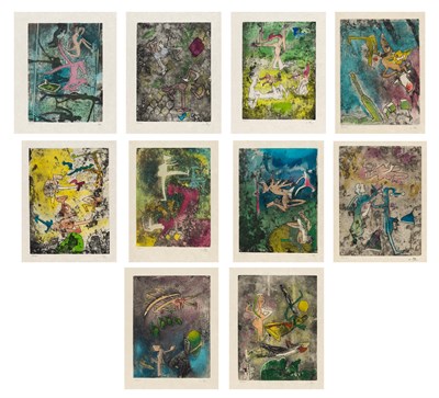 Lot 99 - Roberto Matta (1911-2002) CENTRE NOEUDS...
