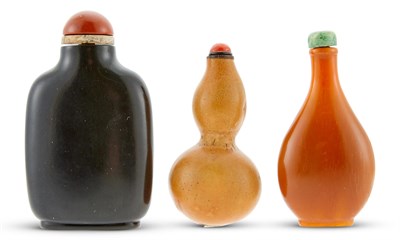 Lot 9 - Three Chinese Snuff Bottles