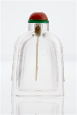 Lot 16 - A Chinese Rock Crystal Snuff Bottle