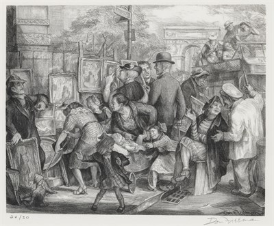 Lot 51 - Don Freeman (1908-1978) ART CURB MARKET...