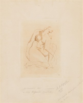 Lot 8 - Alexander Archipenko (1887-1964) KNEELING...
