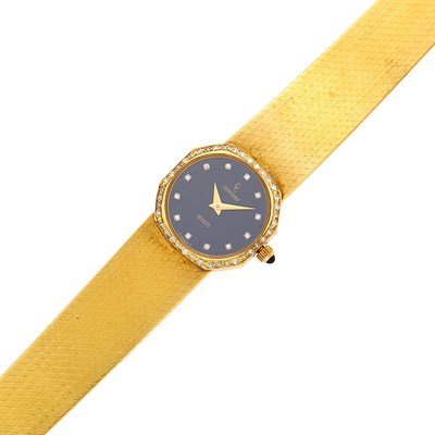 Lot 2054 - Concord Gold and Diamond 'Mariner' Wristwatch
