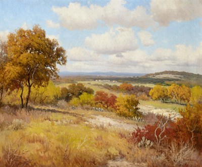 Lot 1141 - Porfirio Salinas American, 1910-1973 Autumn...