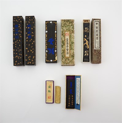 Lot 105 - A Group of Chinese Ink Sticks