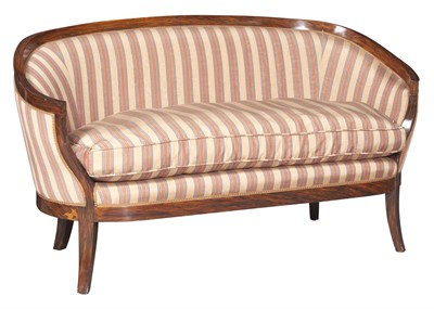 Lot 294 - Art Deco Upholstered Rosewood Settee