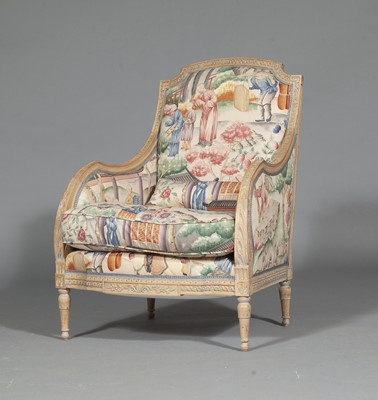 Lot 171 - Louis XVI Style Oak Bergere