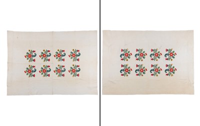 Lot 84 - Two American Pieced Cotton Quilts