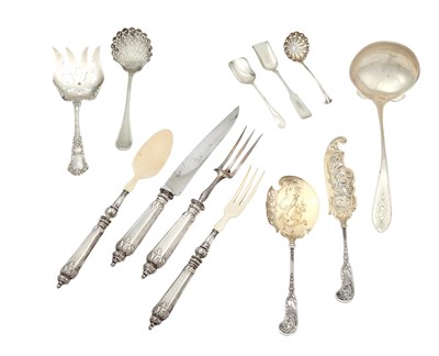 Lot 257 - Group of Silver Serving Pieces