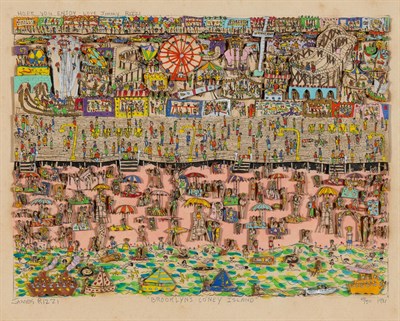 Lot 165 - James Rizzi (1950-2011) BROOKLYN'S CONEY...