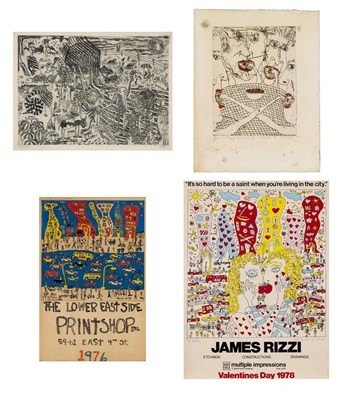 Lot 142 - James Rizzi (1950-2011) [FARM SCENE]; LIFE IS...