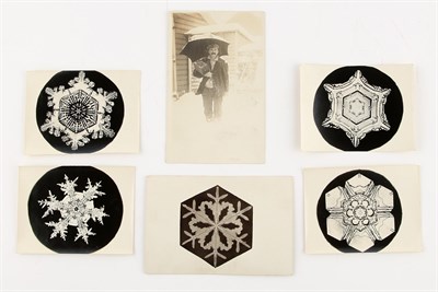 Lot 503 - BENTLEY, WILSON A. (1865-1931) Five gold...