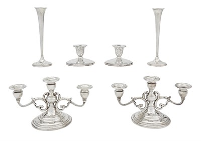 Lot 241 - Group of American Sterling Silver Table Articles