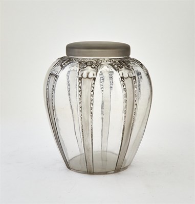 Lot 253 - René Lalique Molded Glass Cariatides Vase With...