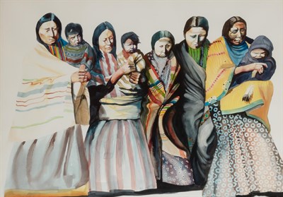 Lot 89 - Greg Singley American, b. 1950 Figural Group...