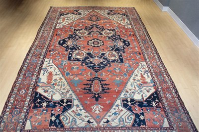 Lot 851 - Heriz Carpet Northwest Persia, late 19th...
