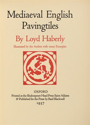 Lot 25 - HABERLY, LOYD Mediaeval English Pavingtiles....