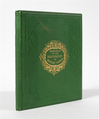 Lot 23 - [GARDENS - SCOTLAND] Inaugural Ceremonies in...