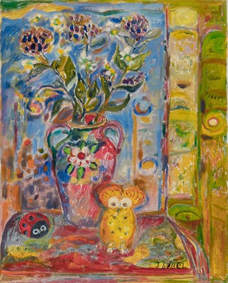 Lot 59 - Jehudith Sobel Polish, 1924-2012 Still Life...