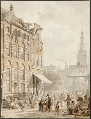 Lot 560 - Cornelis Springer Dutch, 1817-1891 Rembrandt's...