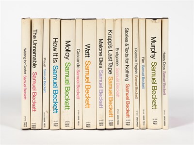 Lot 77 - BECKETT, SAMUEL The Collected Works of Samuel...