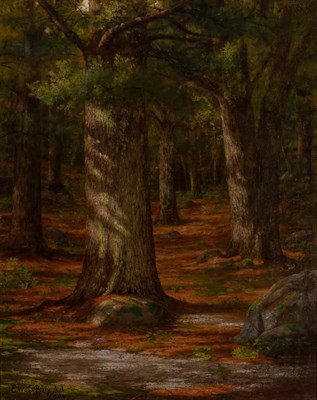 Lot 47 - Enoch Wood Perry American, 1831-1915 Wooded...