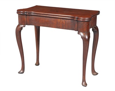 Lot 150 - George II Mahogany Fold-Over Games Table 18th...